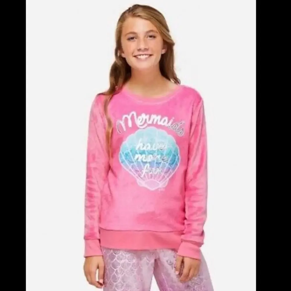 Mermaids Have More Fun Girl Pajama Set